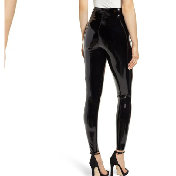 Commando Faux Patent Leather Leggings in Black Size Small NEW WITH TAGS - Picture 2 of 6